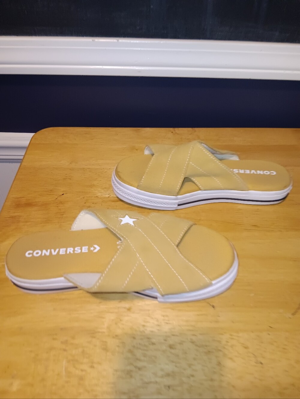 Converse Canvas Sandals Size 8 - Picture 3 of 5